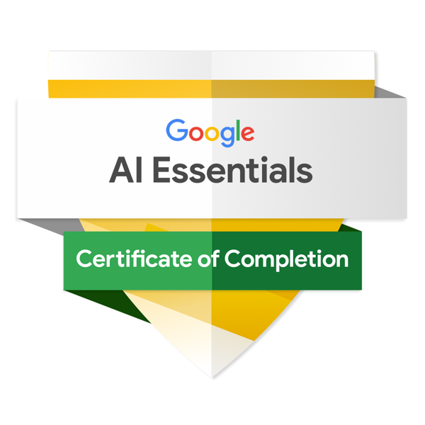 Google AI Essentials badge